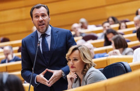ep el minietro de transportes y movilidad sostenible oscar puente interviene durante una sesion