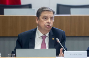 ep el ministro de agricultura pesca y alimentacion luis planas durante la celebracion del encuentro