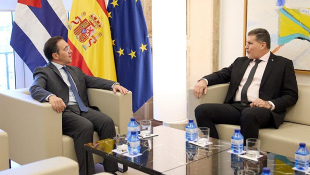 ep el ministro de asuntos exteriores union europea y cooperacion jose manuel albares y el viceprimer