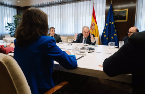 ep el ministro de industria y turismo se reune con la patronal del sector quimico espanol feique