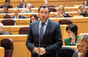 ep el ministro de transportes y movilidad sostenible oscar puente durante la sesion plenaria del