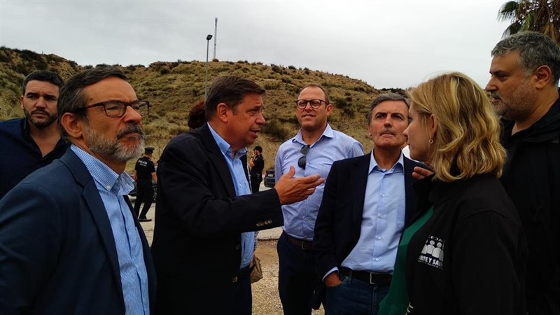 ep el ministro en funciones luis planas en molina de segura