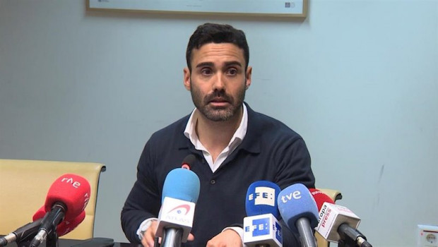 ep el portavoz de movilidad de cs en el ayuntamiento de madrid sergio brabezo en la presentacion del