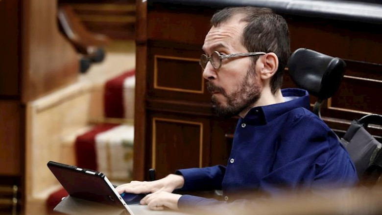 Pool ep el portavoz de unidas podemos pablo echenique