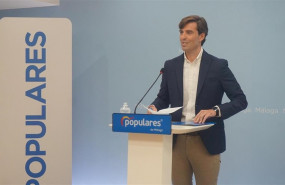 ep el vicesecretario de comunicacion del partido popular pablo montesinos en la sede del pp de