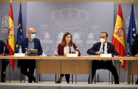 ep imafen de la la ministra de derechos sociales y agenda 2030 ione belarra el secretario de estado