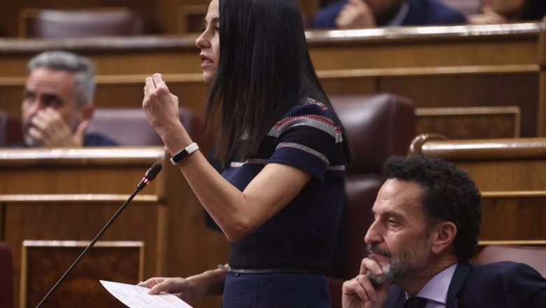 ep la lider de ciudadanos ines arrimadas interviene en el pleno del congreso ep la lider de ciudadanos ines arrimadas interviene en el pleno del congreso
