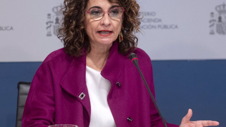 ep la ministra de hacienda y funcion publica maria jesus montero a su llegada para comparecer ante 20220127164405