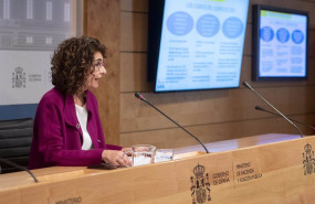 ep la ministra de hacienda y funcion publica maria jesus montero a su llegada para comparecer ante