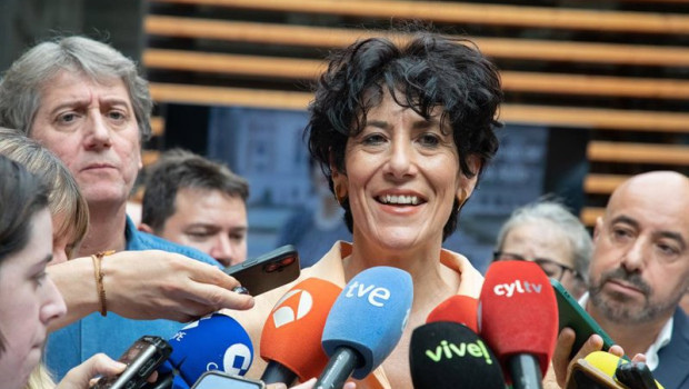 ep la ministra de inclusion seguridad social y migraciones y portavoz del gobierno elma saiz atiende