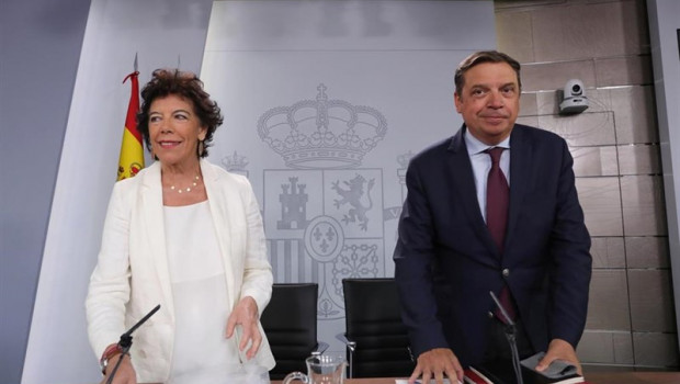 ep la portavoz del gobierno y ministra de educacion en funciones isabel celaa y el ministro de 20190823152319