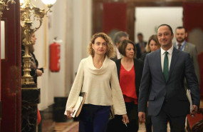ep la presidenta del congreso meritxell batet psoe y el vicepresidente primero alfonso rodriguez