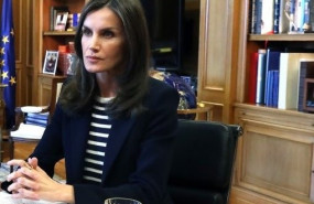 ep la reina letizia esta manteniendo constantes reuniones con distintas organizaciones e