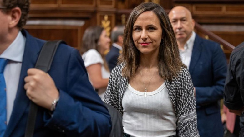 La secretaria general de Podemos, Ione Belarra, durante una sesión plenaria extraordinaria, en el Congreso de los Diputados, a 22 de julio de 2025, en Madrid (España). | Ananda Manjón - Europa Press ep la secretaria general de podemos ione belarra durante una sesion plenaria extraordinaria en el