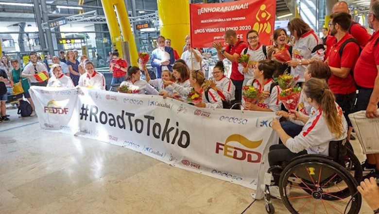 ep la seleccion femenina de baloncesto en silla de ruedas llega a espana tras logra el billete a