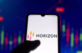 ep logo de horizon therapeutics en un smartphone ep logo de horizon therapeutics en un smartphone