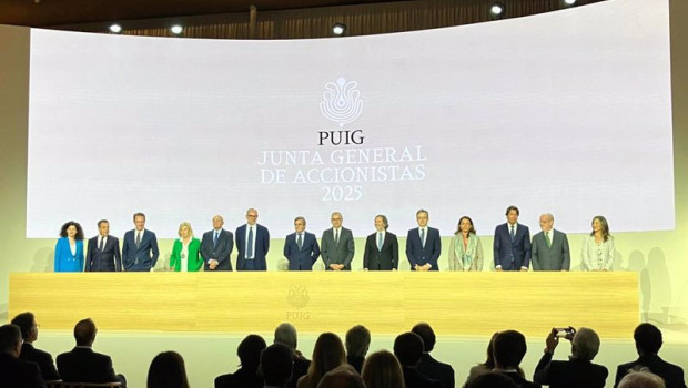 ep los miembros del consejo de administracion de puig durante la junta general de accionistas 2025 ep los miembros del consejo de administracion de puig durante la junta general de accionistas 2025