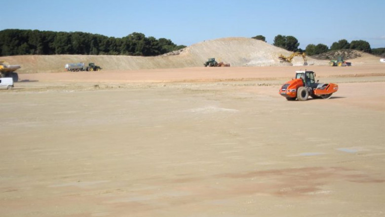 EUROPA PRESS ep obras de preparacion de los terrenos en la plataforma logistica plaza lugar en el que se ubicaran