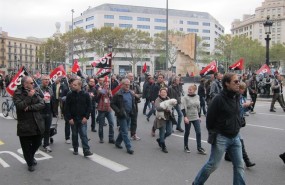 ep piquete informativola huelgabarcelona 14n