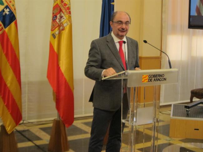 El presidente de Aragón, Javier Lambán | EUROPA PRESS ep presidentearagon javier lamban 20170508130110