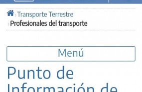 ep punto de informacion sobre puntos de restauracion que el ministerio de transportes ha habilitado