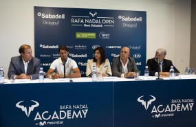 ep rafa nadala riendala presentacionrafa nadal open banc sabadell