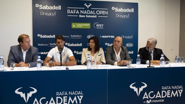 ep rafa nadala riendala presentacionrafa nadal open banc sabadell