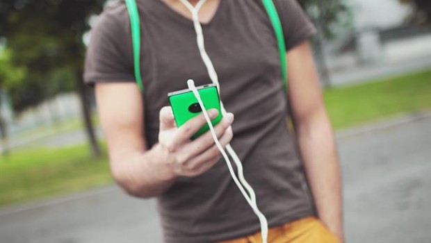 ep smartphone auriculares musica