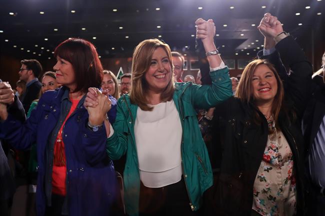 Susana Díaz en el acto del PSOE-A con motivo del Día de Andalucía | EUROPA PRESS/JESÚS PRIETO/ARCHIVO ep susana diazactopsoe-amotivodiaandalucia