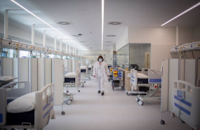 ep una enfermera en un hospital