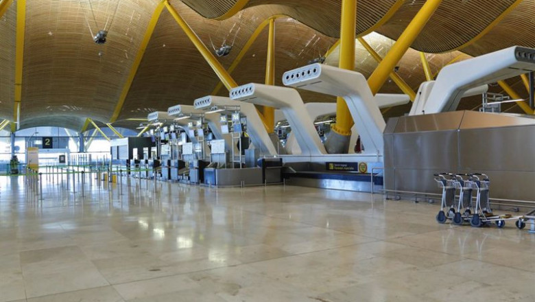 ep ambiente en la t4 del aeropuerto de madrid-barajas adolfo suarez ep ambiente en la t4 del aeropuerto de madrid-barajas adolfo suarez