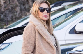 ep ana obregon llegando a la clinica ruber