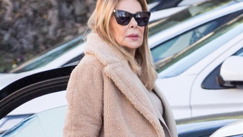 ep ana obregon llegando a la clinica ruber