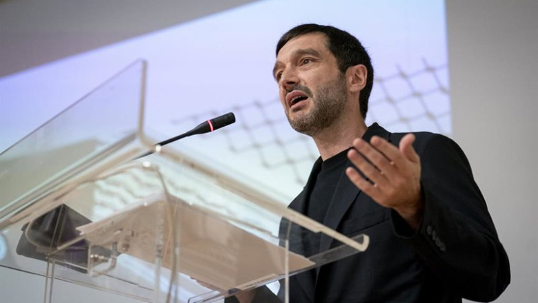 ep archivo   el ministro de derechos sociales consumo y agenda 2030 pablo bustinduy durante el acto