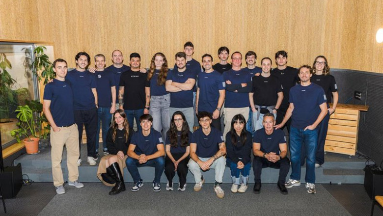 Archivo - Equipo de la fintech española de Stamp. | @LAIDEA.ES - Archivo ep archivo equipo de la fintech espanola de stamp