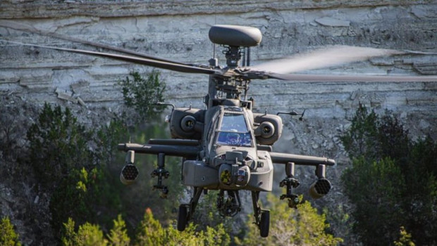 ep archivo   un helicoptero apache de la fuerza aerea de los paises bajos