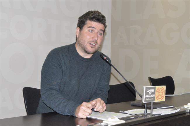 El diputado de Podemos en las Cortes de Aragón, Nacho Escartín | EUROPA PRESS ep diputadopodemoslas cortesaragon nacho escartin