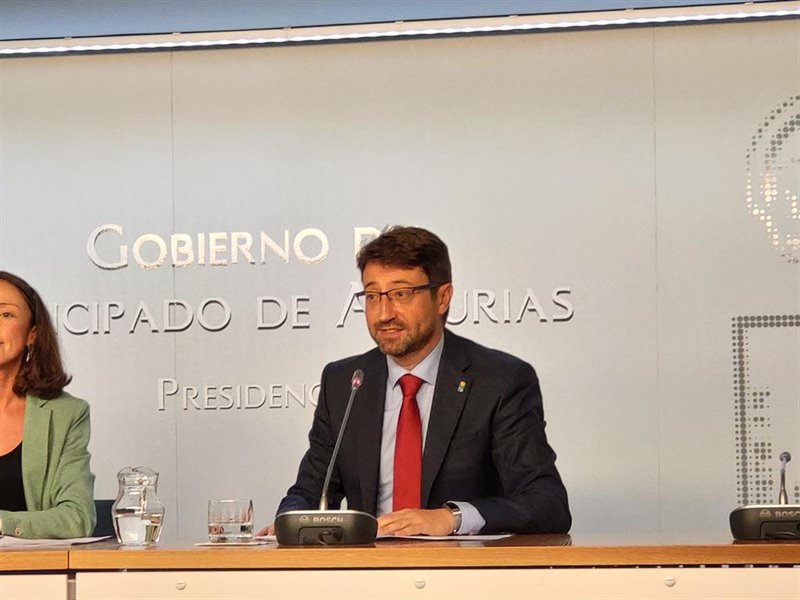ep el consejero de industria empleo y promocion economica enrique fernandez en rueda de prensa