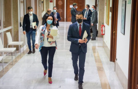 ep el diputado por tenerife y portavoz del psoe en el congreso hector gomez hernandez se dirige a