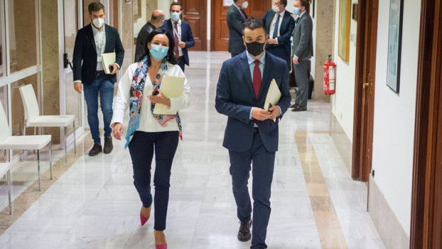 ep el diputado por tenerife y portavoz del psoe en el congreso hector gomez hernandez se dirige a