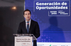 ep el ministro de economia comercio y empresa carlos cuerpo interviene durante el foro generacion de
