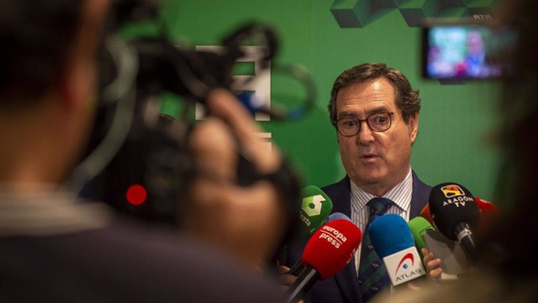 ep el presidente de la ceoe antonio garamendi a su llegada al iv foro emprendedores y autonomos ep el presidente de la ceoe antonio garamendi a su llegada al iv foro emprendedores y autonomos