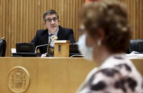 ep el presidente de la comision patxi lopez durante la primera sesion de la comision del congreso
