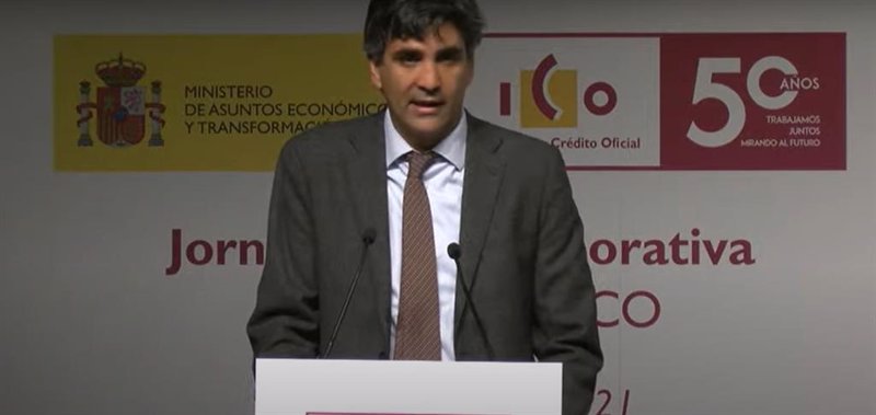 ep el secretario de estado de economia y apoyo a la empresa gonzalo garcia andres durante la jornada