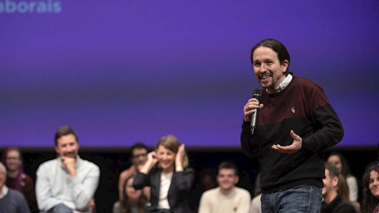 M. Dylan - Europa Press ep el vicepresidente del gobierno y secretario general de podemos pablo iglesias durante un acto de