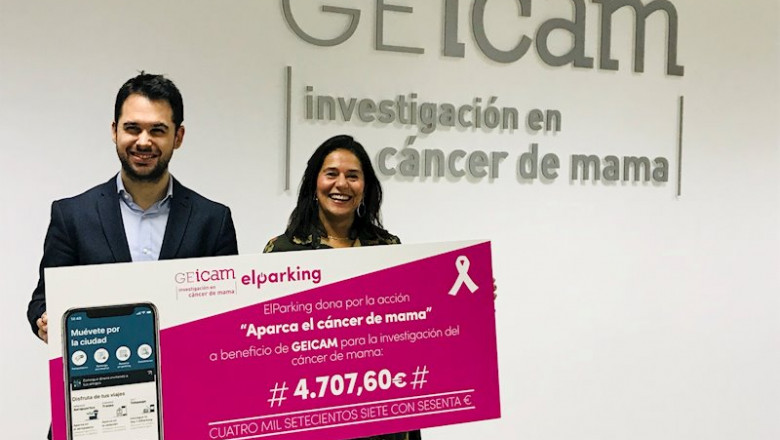 ep elparking dona la recaudacion del 19 de octubre al grupo geicam de investigacion en cancer de