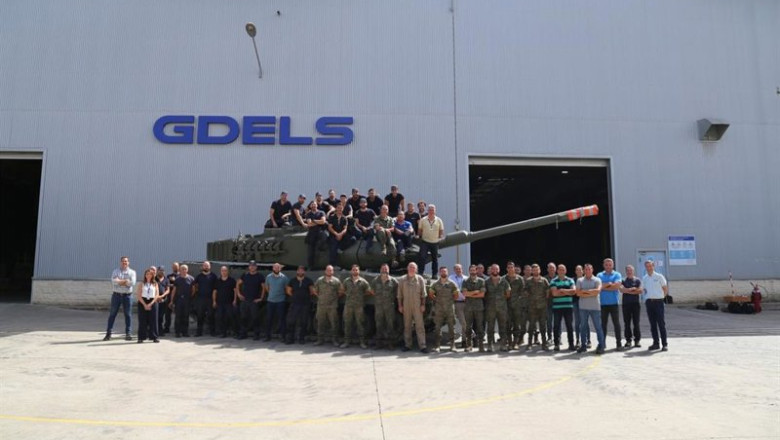 ep gdels santa barbara sistemas culmina la entrega de los primeros leopard 2e tras su mantenimiento ep gdels santa barbara sistemas culmina la entrega de los primeros leopard 2e tras su mantenimiento