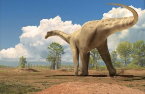 ep hembratitanosaurio preparandosela puesta