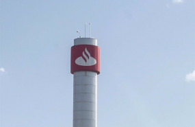 ep imagen del logo del banco santander en la ciudad grupo santander comunidad de madrid