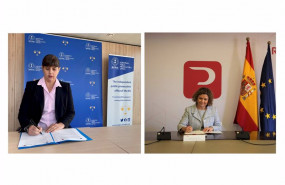 ep la fiscal general europea laura codruta kvesi y la decana del colegio de registradores maria